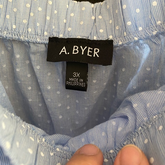 Polka dot off shoulder blouse - Picture 2 of 4